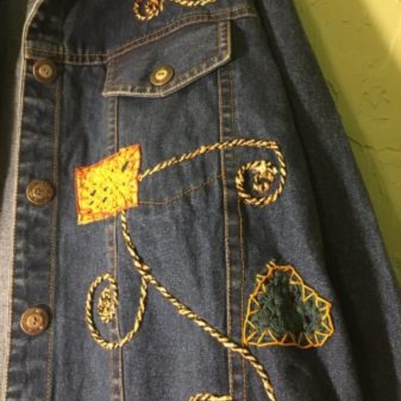 S COLLECTION SIZE 1 X JEAN JACKET  PLUS SIZE JEAN - Picture 3 of 7